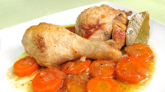 Pollo a la cerveza