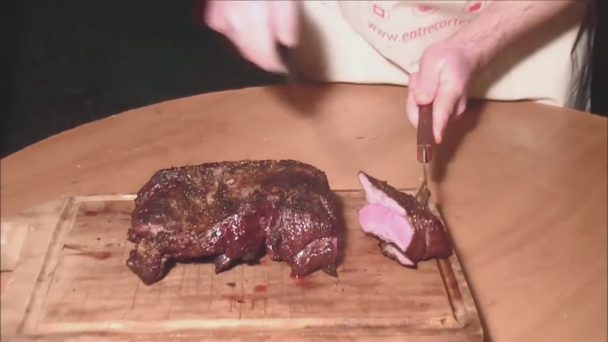 Sobrecostilla a la parrilla