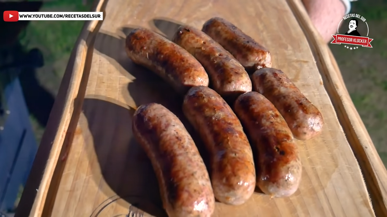 Chorizos caseros