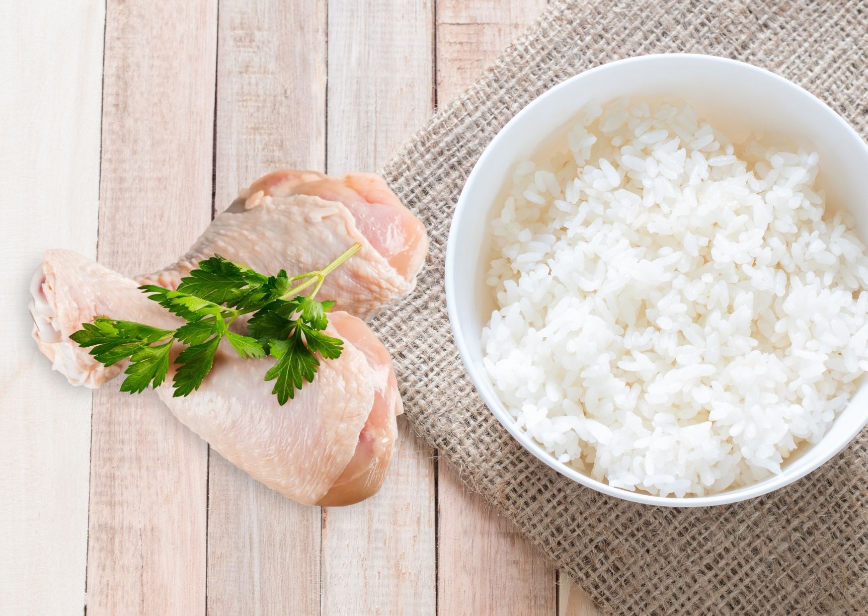 Budín de pollo con arroz