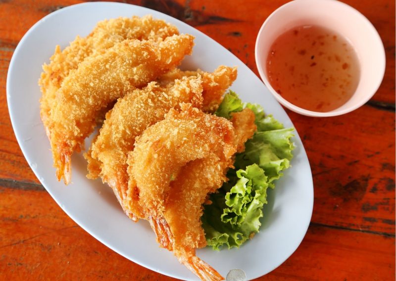 Buñuelos de camarones