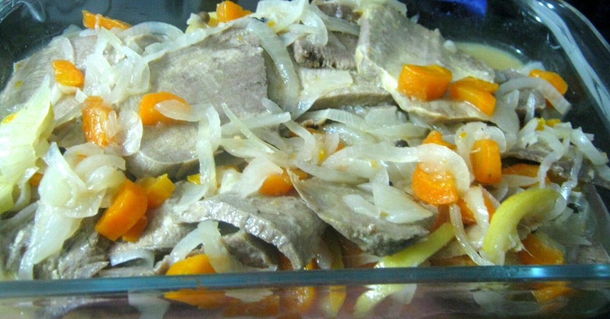 lengua a la vinagreta