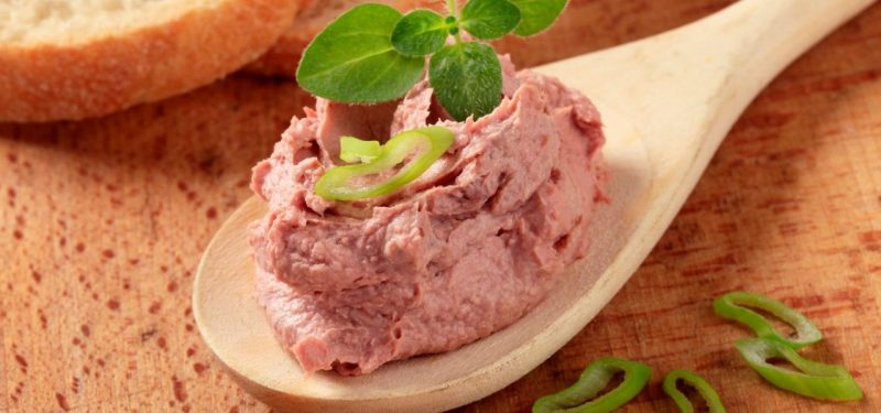 Paté de hígado, un manjar